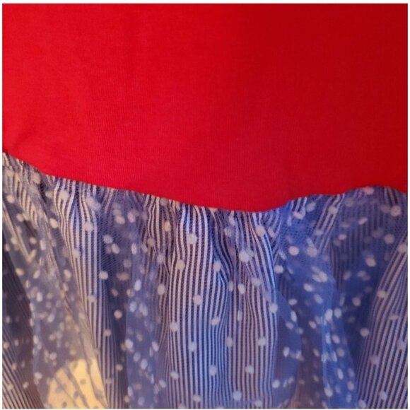 Rare Editions Americana Pineapple Capri Set 2T Red White & Blue Outfit For Girls - Picture 6 of 12